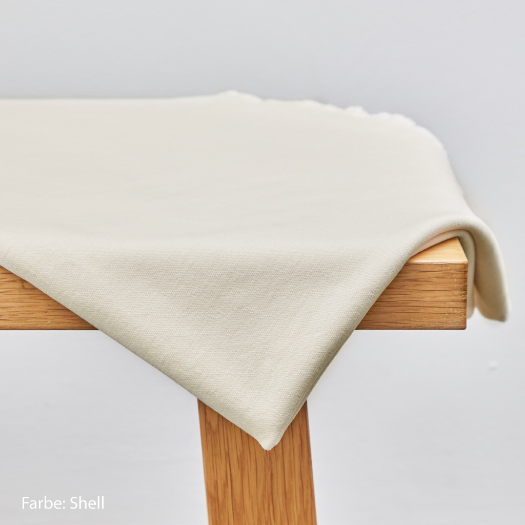 Tencel(TM) Interlock Coda von MeetMilk cremeweiß