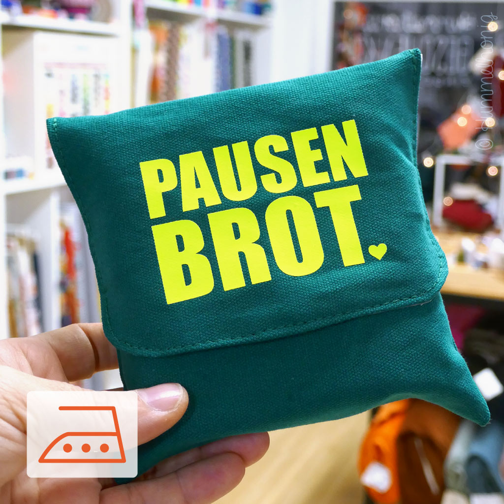 Bügelbild Pausenbrot Plott