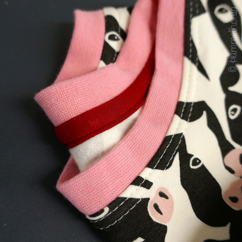 Sweat Stoff Muster Kuh Kühe