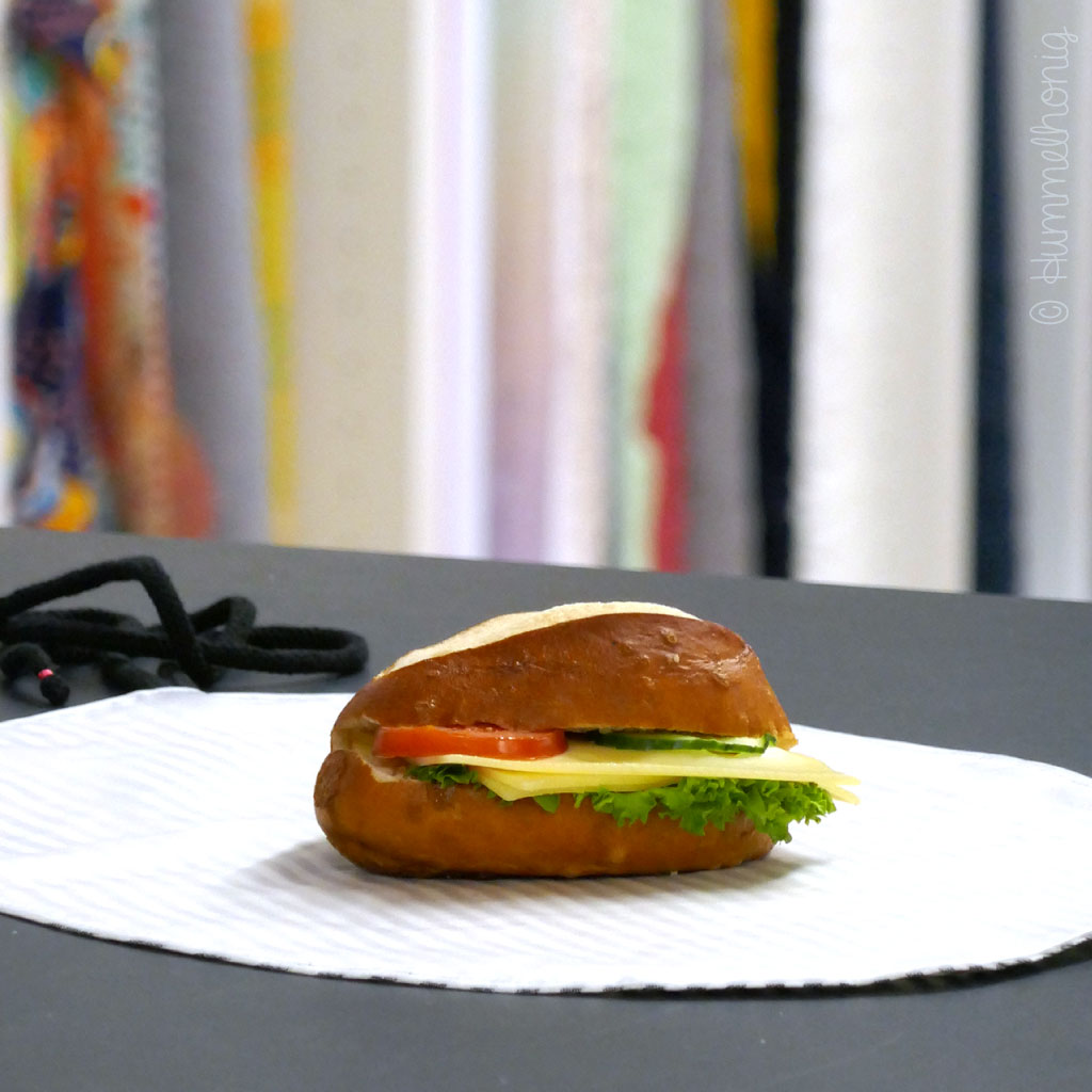 Schnittmuster Brotbeutel nähen