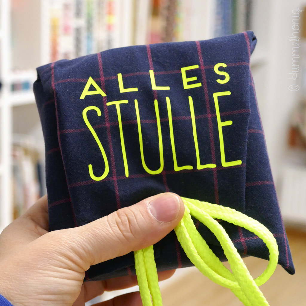 Bügelbild Stulle Plott