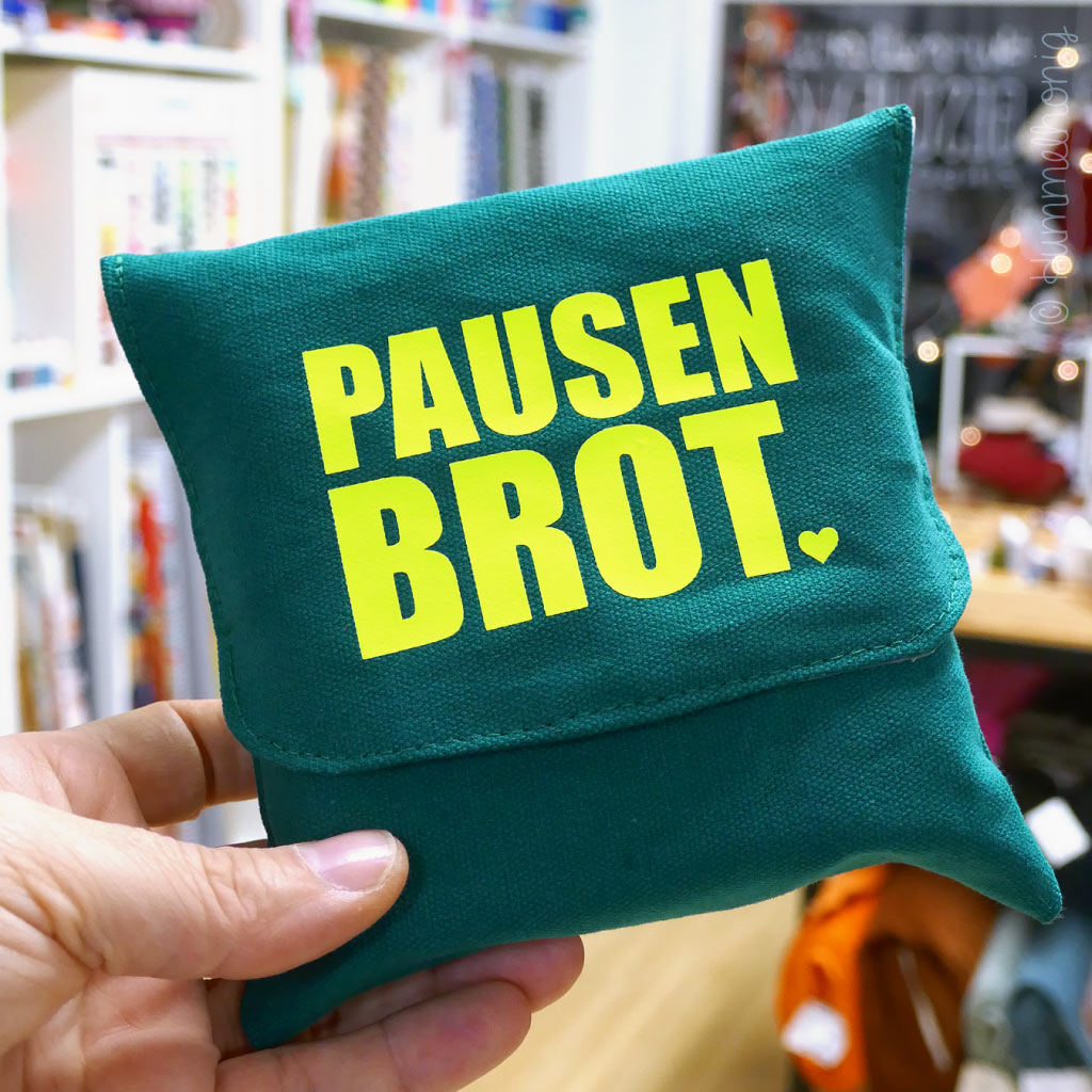 Bügelbild Pausenbrot Plott