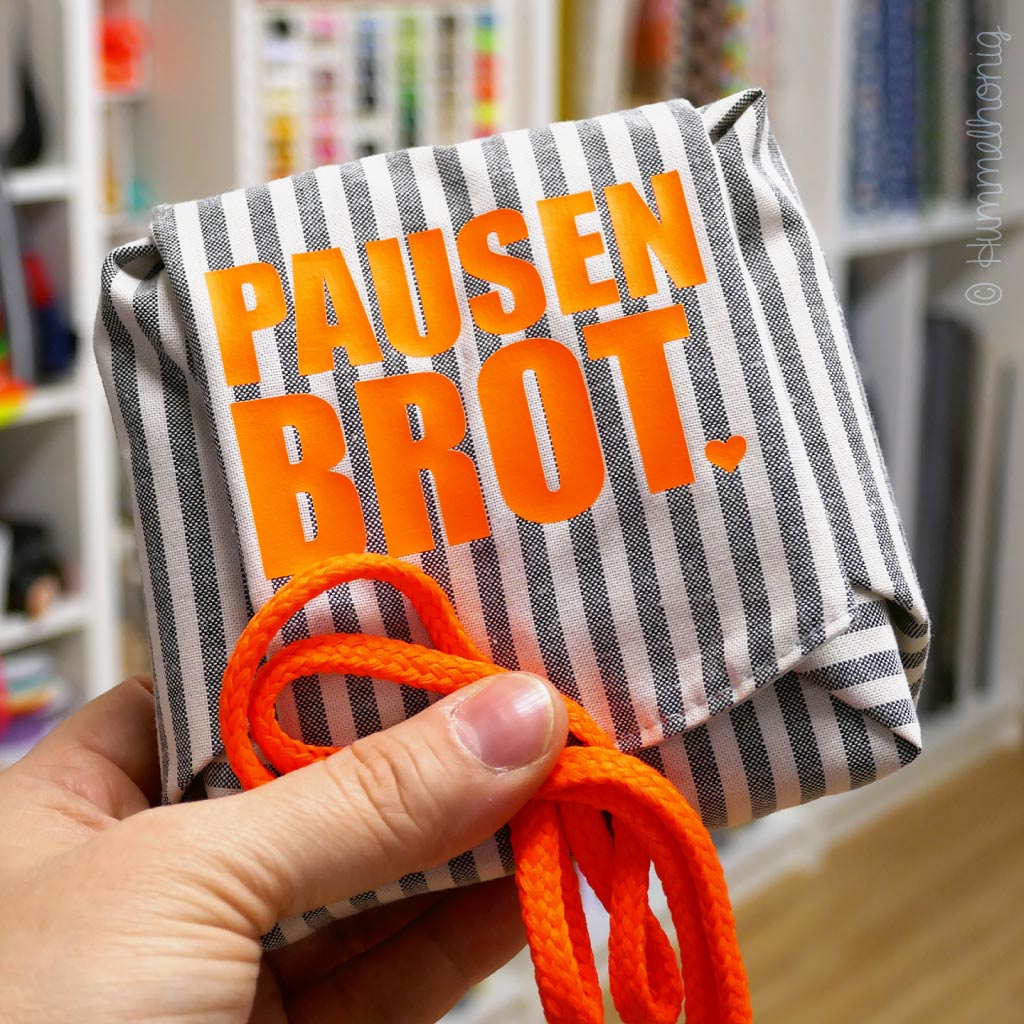 Bügelbild Pausenbrot Plott