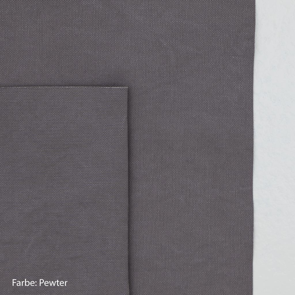 Canvas Stoff dunkelgrau pewter