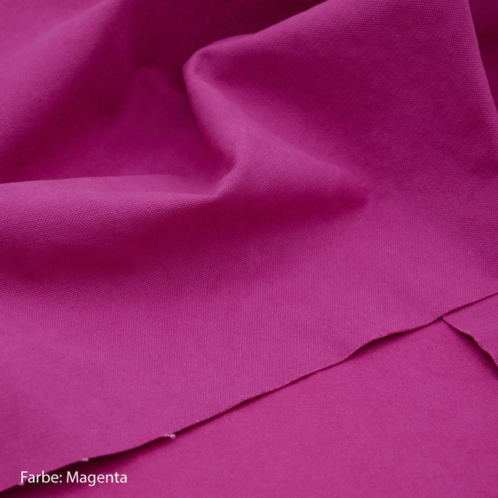 Canvas Stoff pink magenta