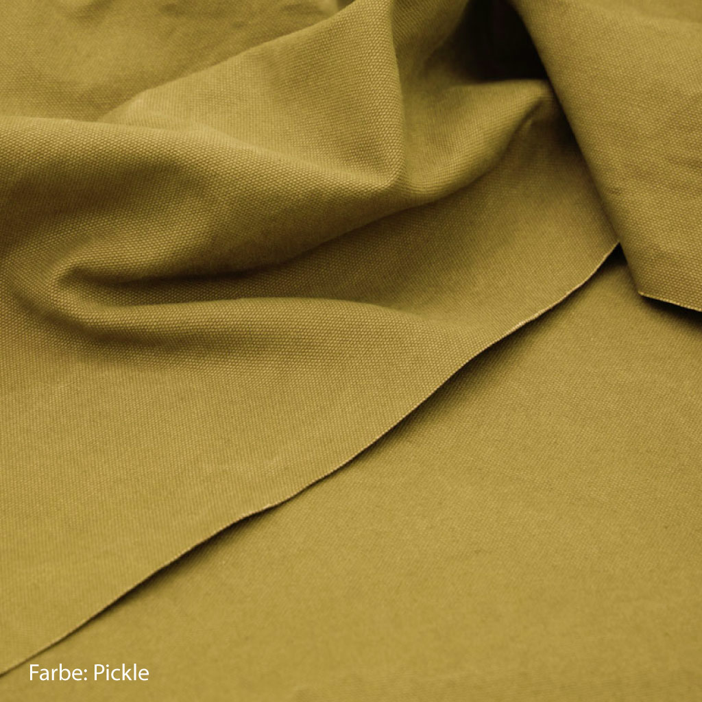Canvas Stoff grün pickle