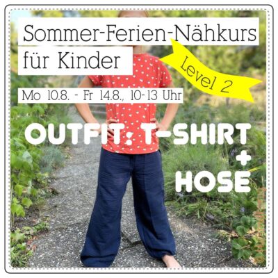 Nähkurs Kinder Sommerferien