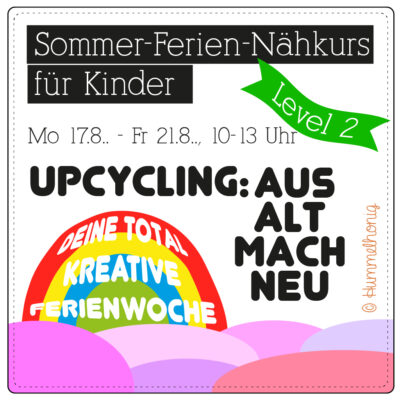 Nähkurs Kinder Sommerferien