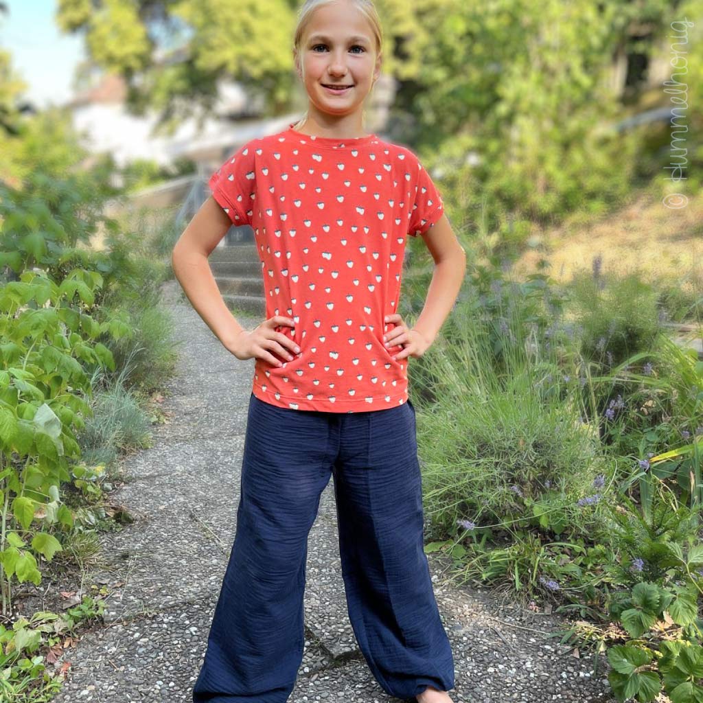 Shirt nähen Hose Schnittmuster