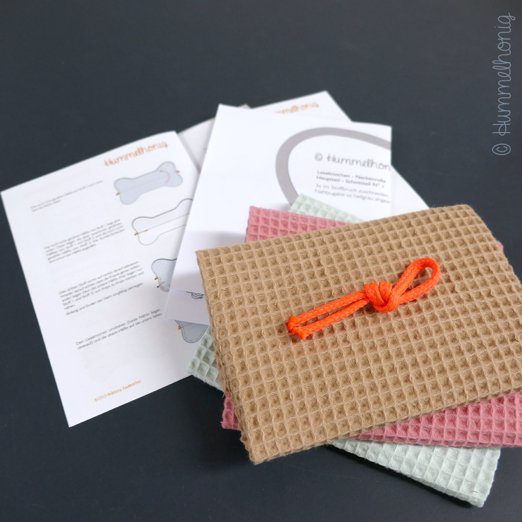 Leseknochen Waffelpiquée